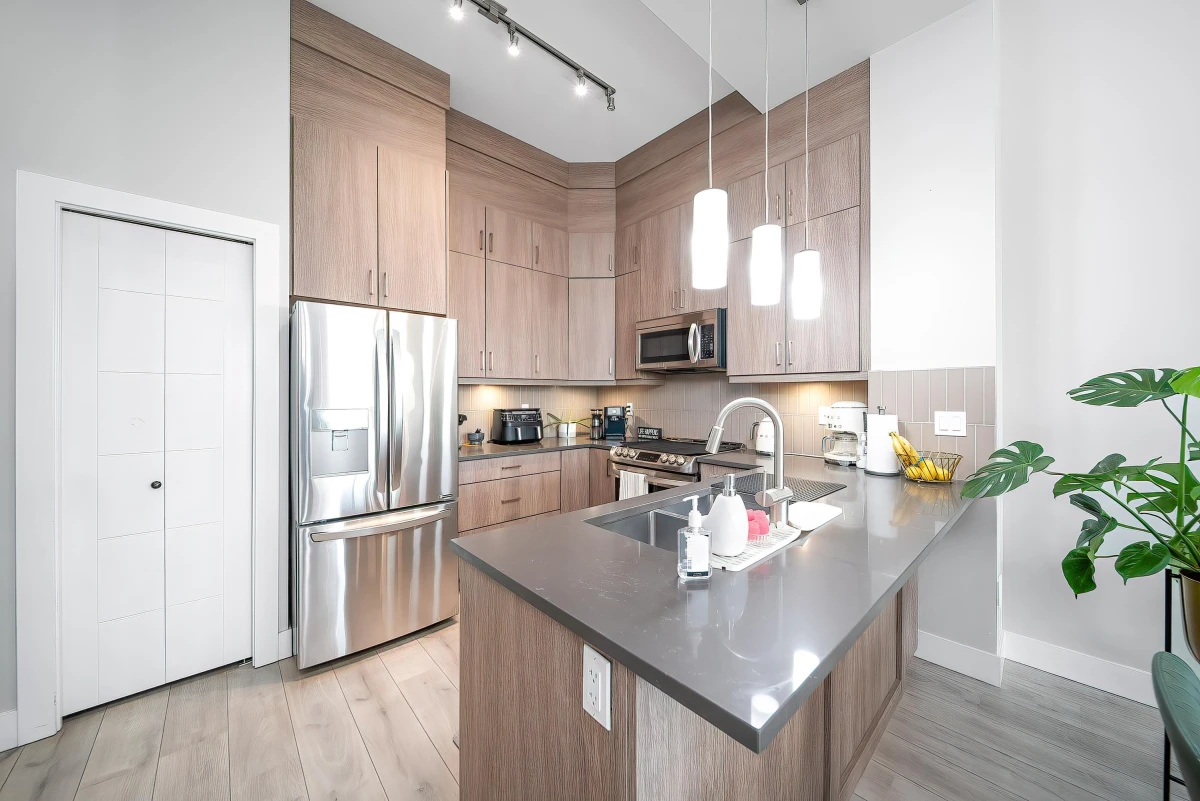 Kitchen Island Photo of 111 3525 Chandler Street, Coquitlam, BC