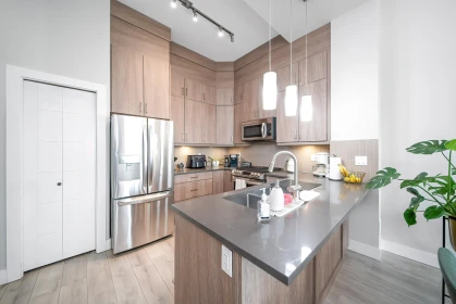 Kitchen Island Photo of 111 3525 Chandler Street, Coquitlam, BC