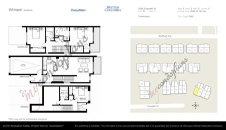 Swimming Pool Photo of 111 3525 Chandler Street, Coquitlam, BC