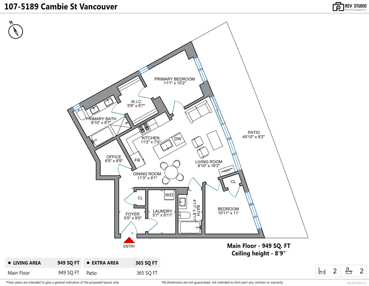 Swimming Pool Photo of 107 5189 Cambie Street, Vancouver, BC