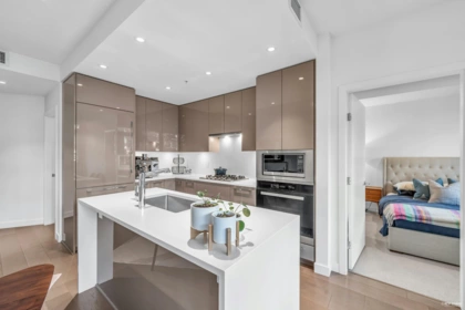 Kitchen Photo of 107 5189 Cambie Street, Vancouver, BC