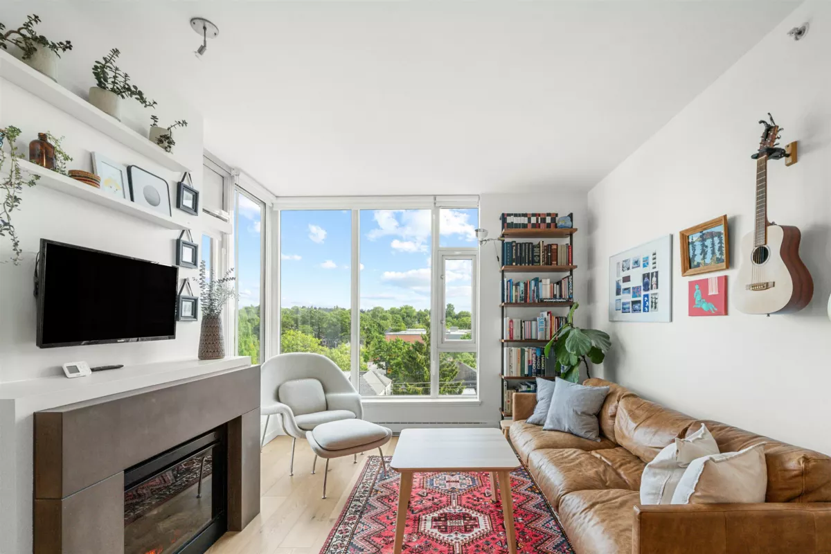 Exterior Rear Photo of 607 2528 Maple Street, Vancouver, BC