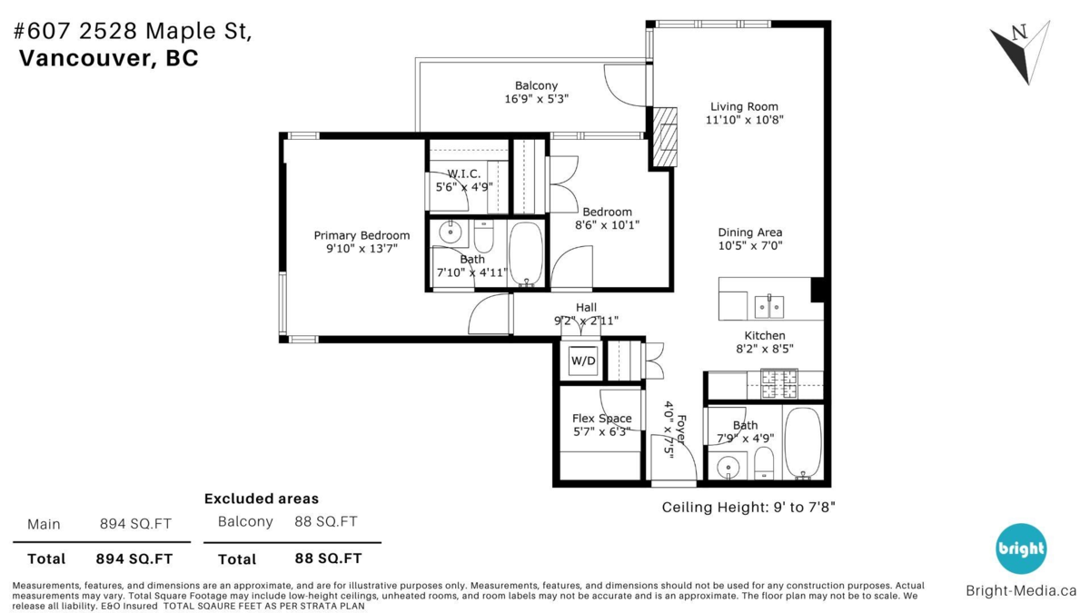 Hot Tub / Spa Photo of 607 2528 Maple Street, Vancouver, BC