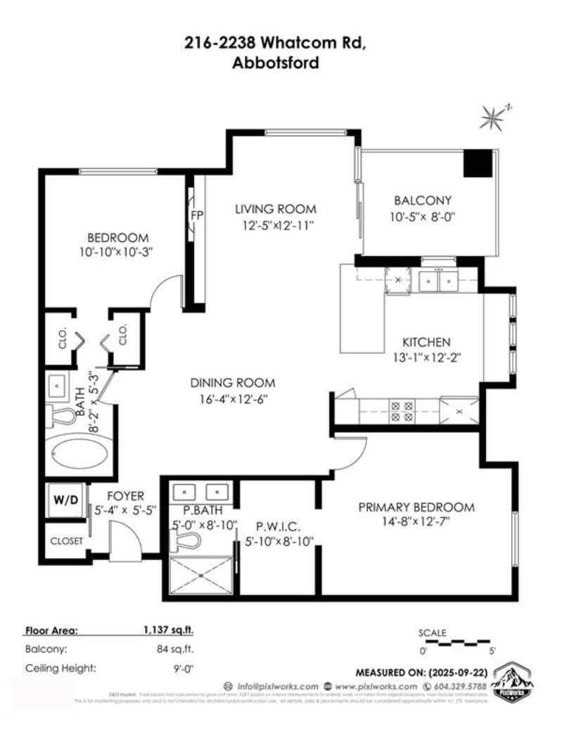 Dining Area Photo of 116 2238 Whatcom Road, Abbotsford, BC