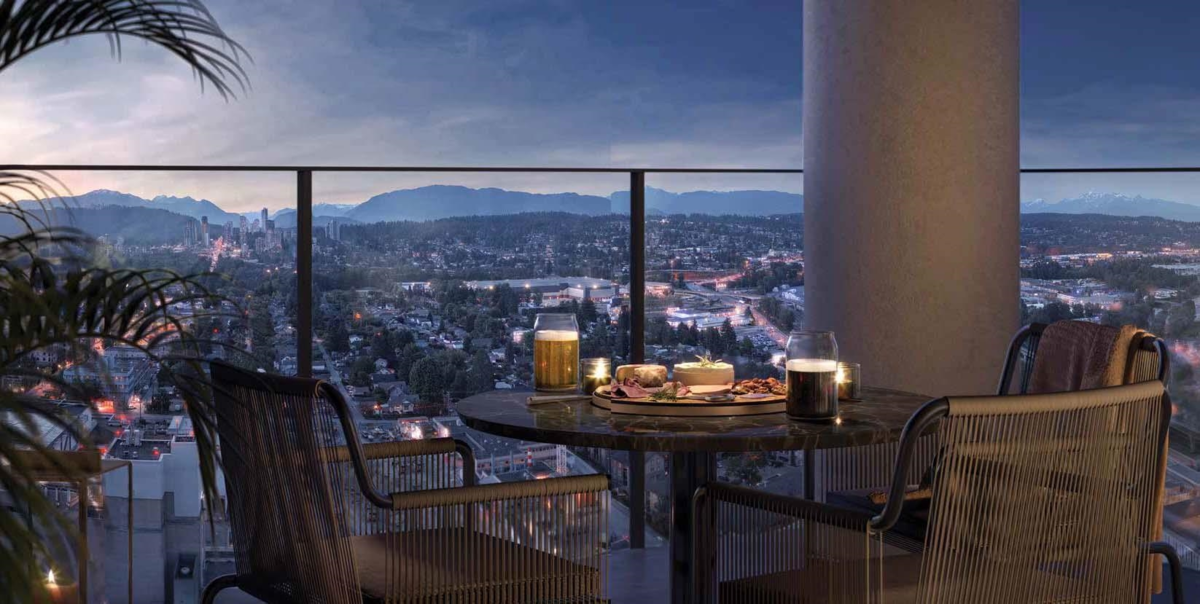 Exterior Rear Photo of 901 230 Keary Street, New Westminster, BC