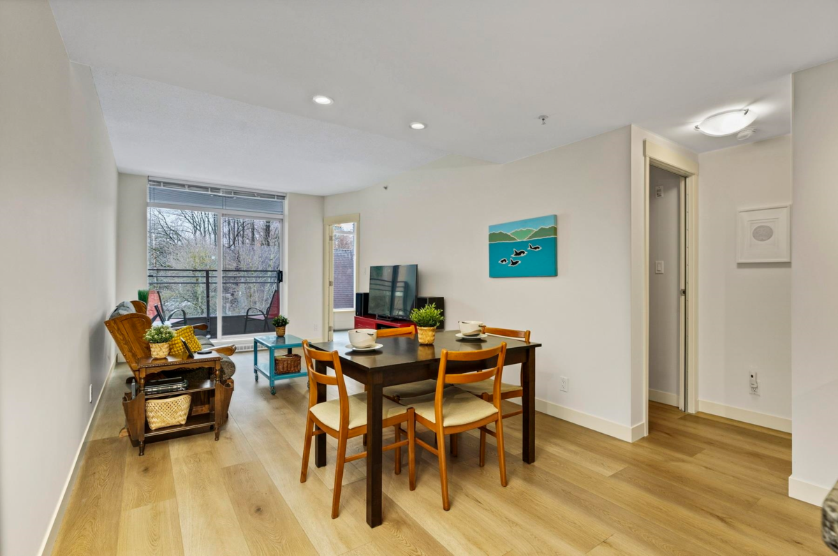 Exterior Rear Photo of 413 2520 Manitoba Street, Vancouver, BC