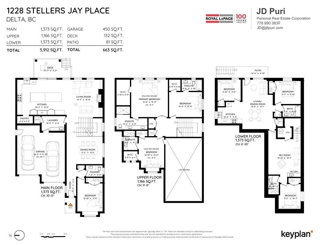Kitchen Photo of 1228 Stellers Jay Place, Delta, BC