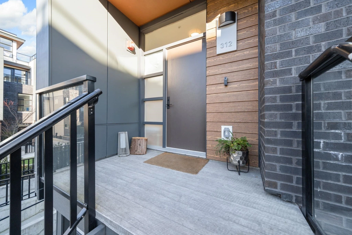 Outdoor Patio Photo of 312 6085 Irmin Street, Burnaby, BC