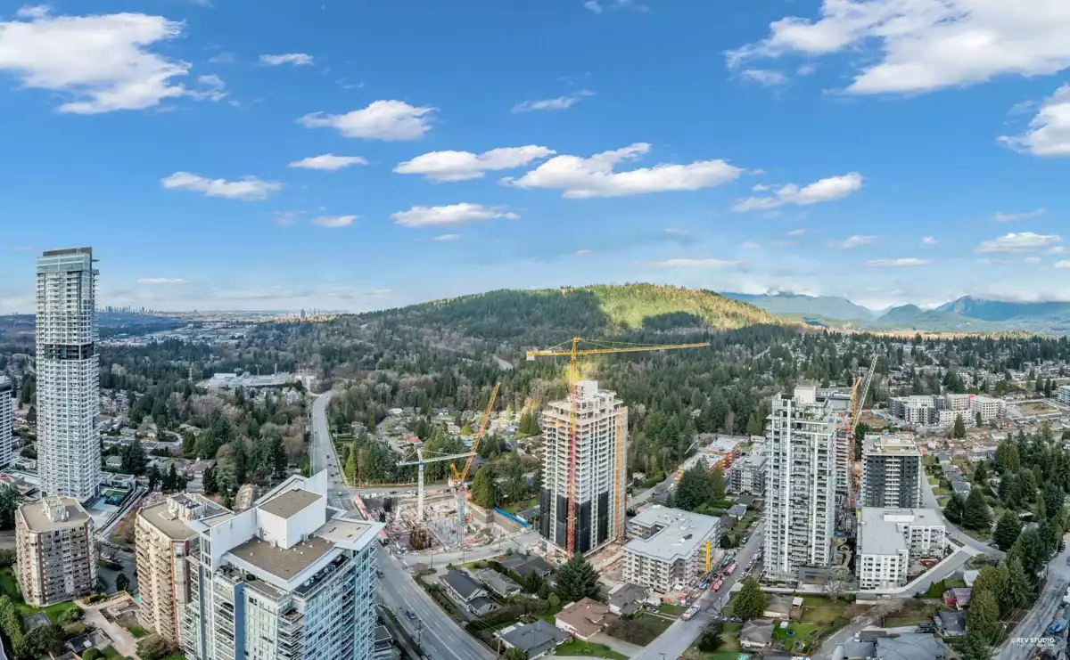 Backyard Photo of 3502 567 Clarke Road, Coquitlam, BC