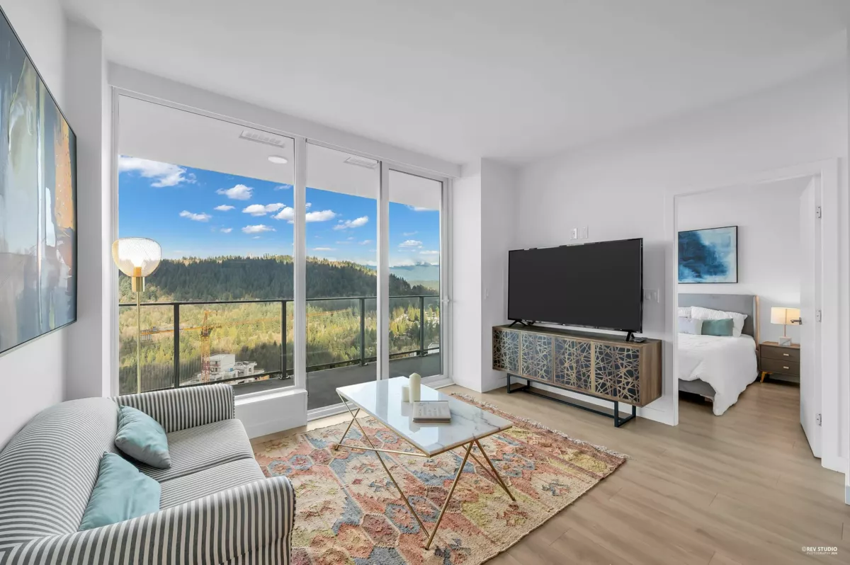 Family Room Photo of 3502 567 Clarke Road, Coquitlam, BC