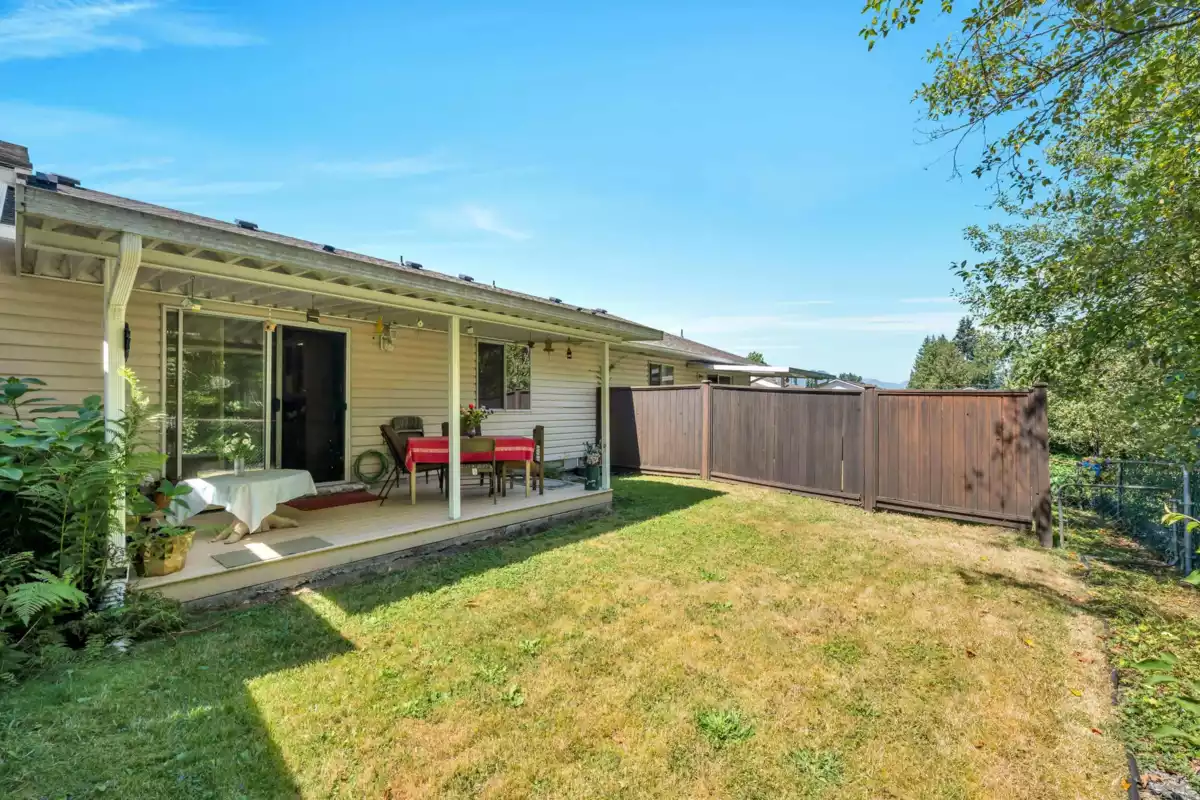 Outdoor Deck Photo of 25 22308 124 Avenue, Maple Ridge, BC