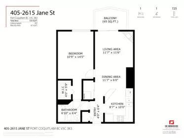 Staircase Photo of 405 2615 Jane Street, Port Coquitlam, BC