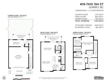 Garden / Landscaping Photo of 18 7410 194 Street, Surrey, BC