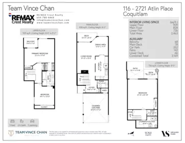 Fitness Center Photo Near 116 2721 Atlin Place, Coquitlam, BC