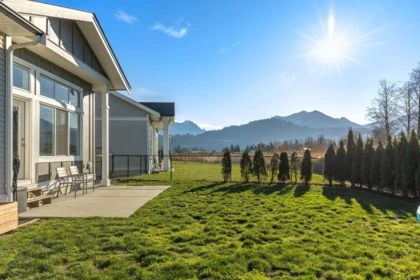 Aerial View of 113 46213 Hakweles Road, Chilliwack, BC