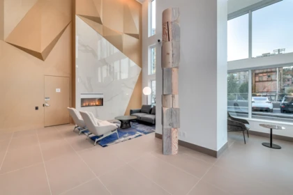 Outdoor Patio Photo of 3504 680 Quayside Drive, New Westminster, BC