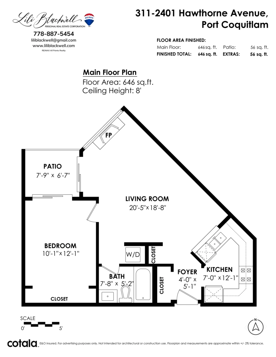 Exterior Rear Photo of 311 2401 Hawthorne Avenue, Port Coquitlam, BC
