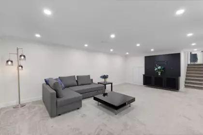 Basement Recreation Room Photo of 6788 Stoney Crescent, Delta, BC