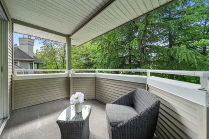 Backyard Photo of 409 3738 Norfolk Street, Burnaby, BC