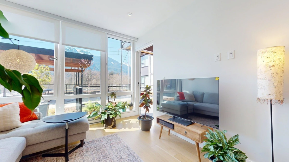 Living Room Photo of 213 1870 Dowad Drive, Squamish, BC