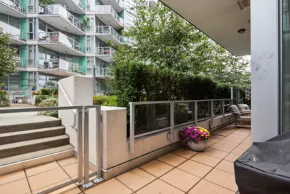 Garage Interior Photo of 112 185 Victory Ship Way, North Vancouver, BC