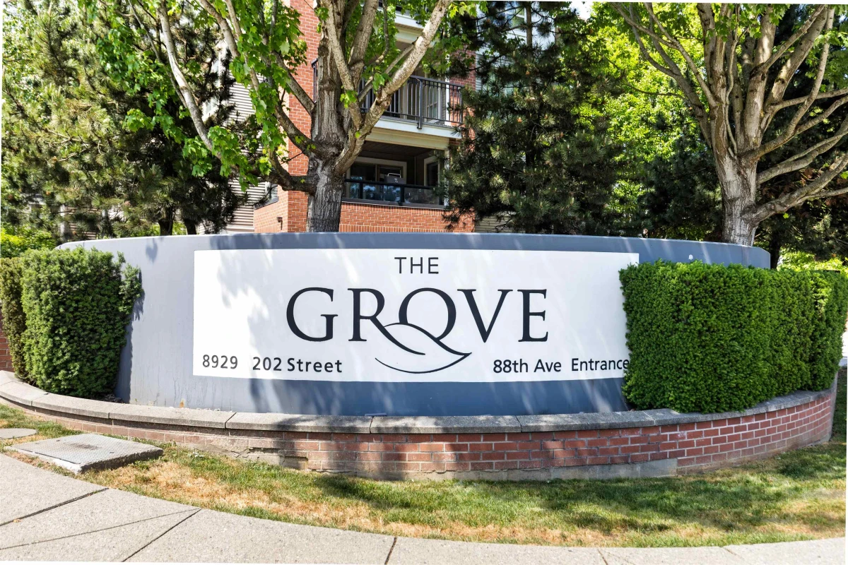 Exterior Rear Photo of B304 8929 202 Street, Langley, BC