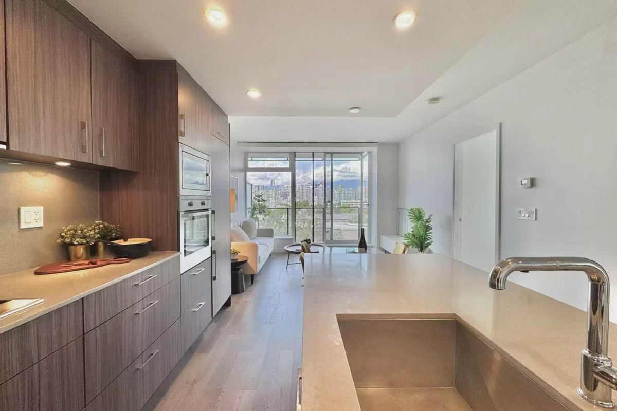 Family Room Photo of 504 2411 Heather Street, Vancouver, BC