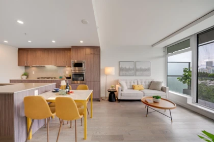 Kitchen Island Photo of 504 2411 Heather Street, Vancouver, BC
