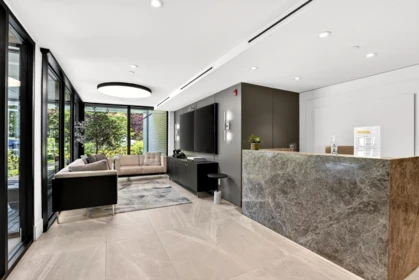 Aerial View of 518 W 30th Avenue, Vancouver, BC