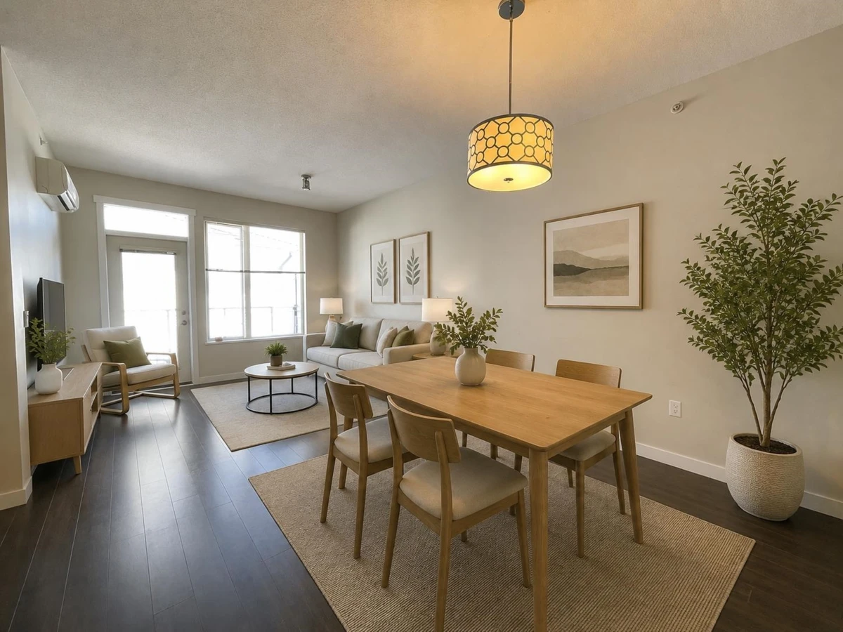 Family Room Photo of 425 9399 Odlin Road, Richmond, BC
