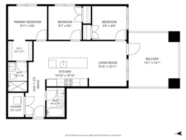 Aerial View of 211 45511 Campus Drive, Chilliwack, BC