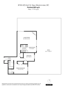 Basement Recreation Room Photo of 104 425 Ash Street, New Westminster, BC