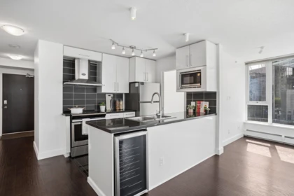 Kitchen Island Photo of 808 689 Abbott Street, Vancouver, BC