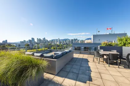 Outdoor Deck Photo of 604 495 W 6th Avenue, Vancouver, BC