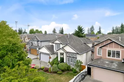Aerial View of 6160 127 Street, Surrey, BC