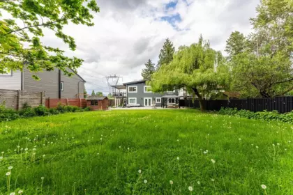 Aerial View of 14180 Kindersley Drive, Surrey, BC
