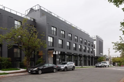 Aerial View of 321 1120 E Georgia Street, Vancouver, BC