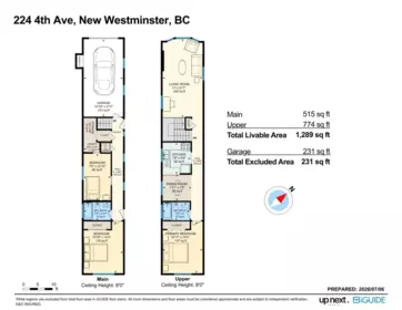 Garage Interior Photo of 224 Fourth Avenue, New Westminster, BC