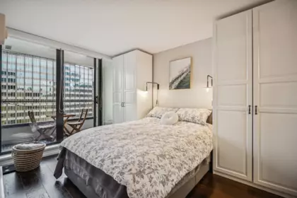 Bedroom 3 Photo of 2205 938 Smithe Street, Vancouver, BC
