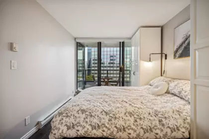 Bedroom 4 Photo of 2205 938 Smithe Street, Vancouver, BC