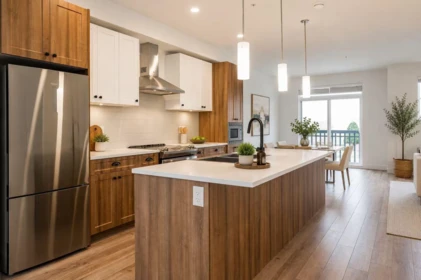 Kitchen Island Photo of 2 20487 65 Avenue, Langley, BC