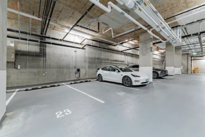 Garage Interior Photo of 106 8080 Oak Street, Vancouver, BC