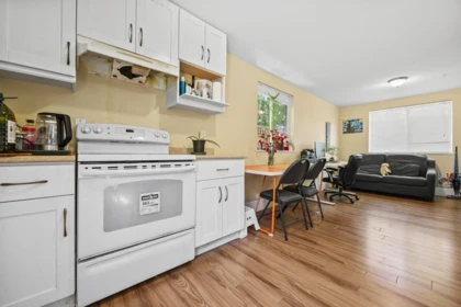 Aerial View of 4077 W 13th Avenue, Vancouver, BC
