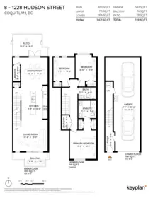 Playground / Recreational Area Near 8 1228 Hudson Street, Coquitlam, BC