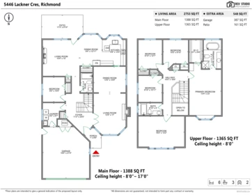 Exterior Rear Photo of 5446 Lackner Crescent, Richmond, BC