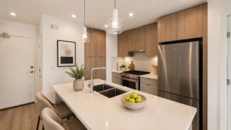 Kitchen Photo of 502 128 E 8th Street, North Vancouver, BC