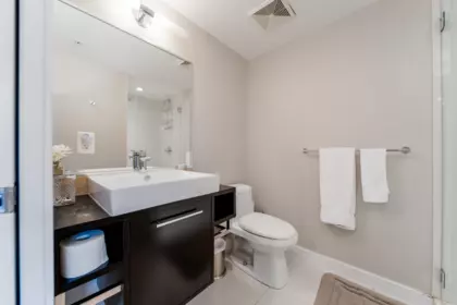 Powder Room Photo of 301 689 Abbott Street, Vancouver, BC