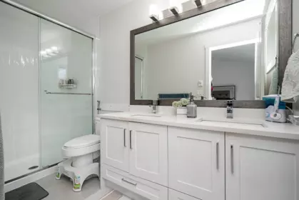 Basement Recreation Room Photo of 27 13898 64 Avenue, Surrey, BC