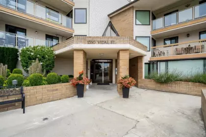406 1350 Vidal Street, White Rock, BC, White Rock — Apartment/Condo for sale
