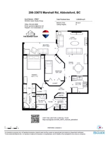 Aerial View of 206 33675 Marshall Road, Abbotsford, BC